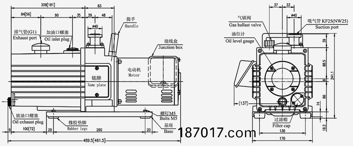 GLD-N202鏇(xuan)片(pian)真空(kong)泵(beng)優勢(shi)