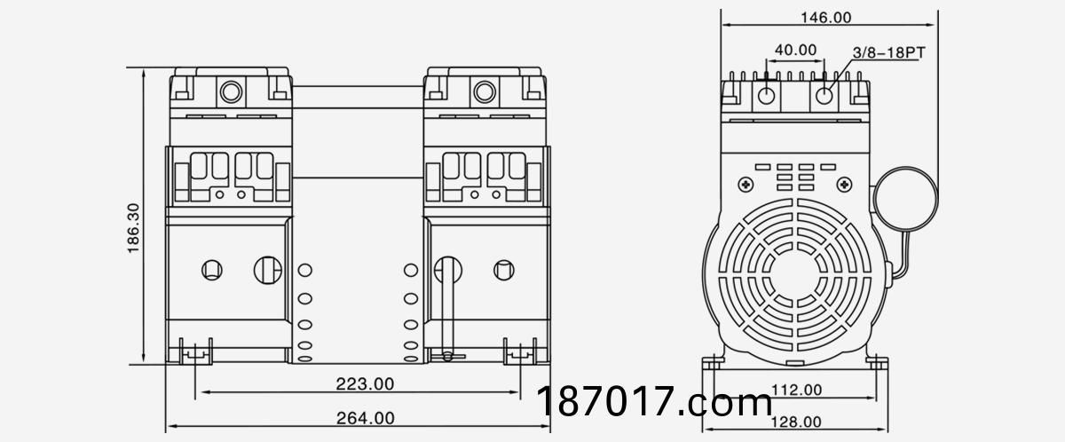 HP-2000C活(huo)塞(sai)真(zhen)空泵優勢(shi)