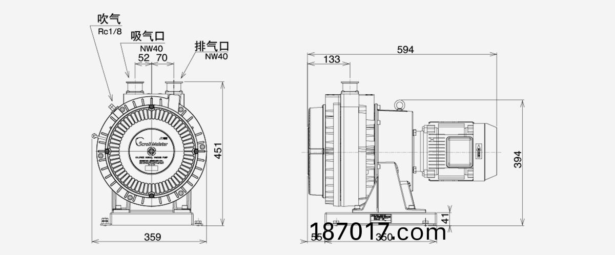 ISPC-1000無油渦(wo)鏇式(shi)真(zhen)空(kong)泵優(you)勢