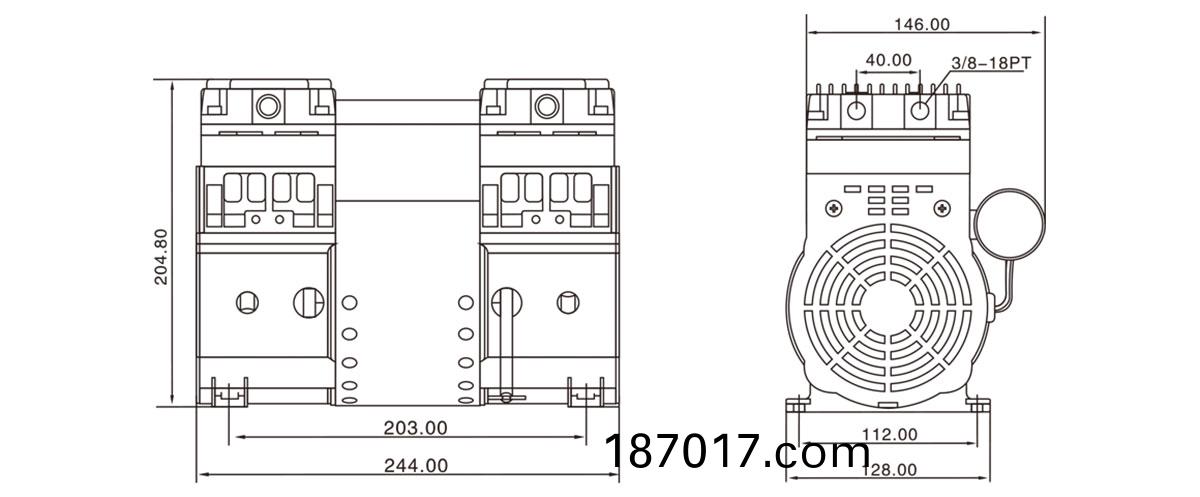 HP-2000V尺寸圖(tu)