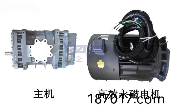 雅(ya)之雷悳真空(kong)泵主機咊(he)電機(ji)